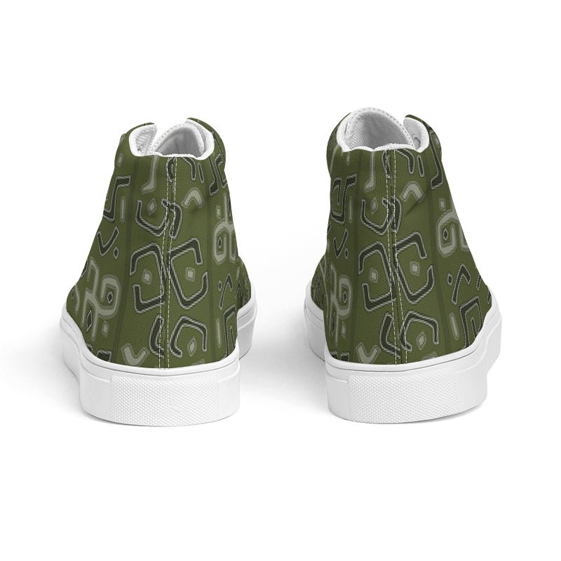 Hightop Canvas Sneaker - Abate Collection