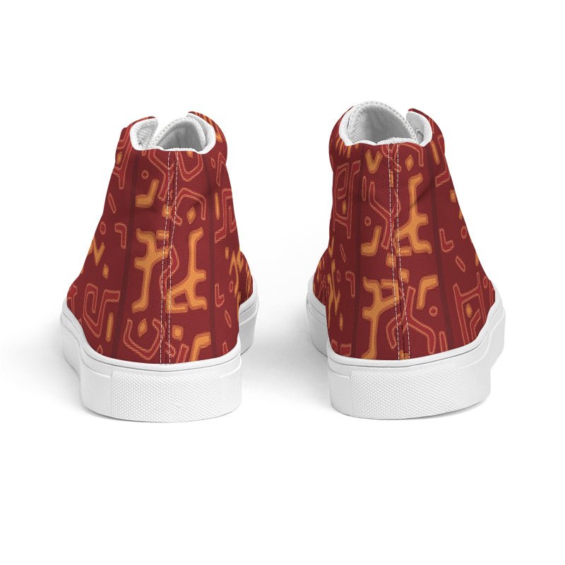 Hightop Canvas Sneakers - Abate Collection