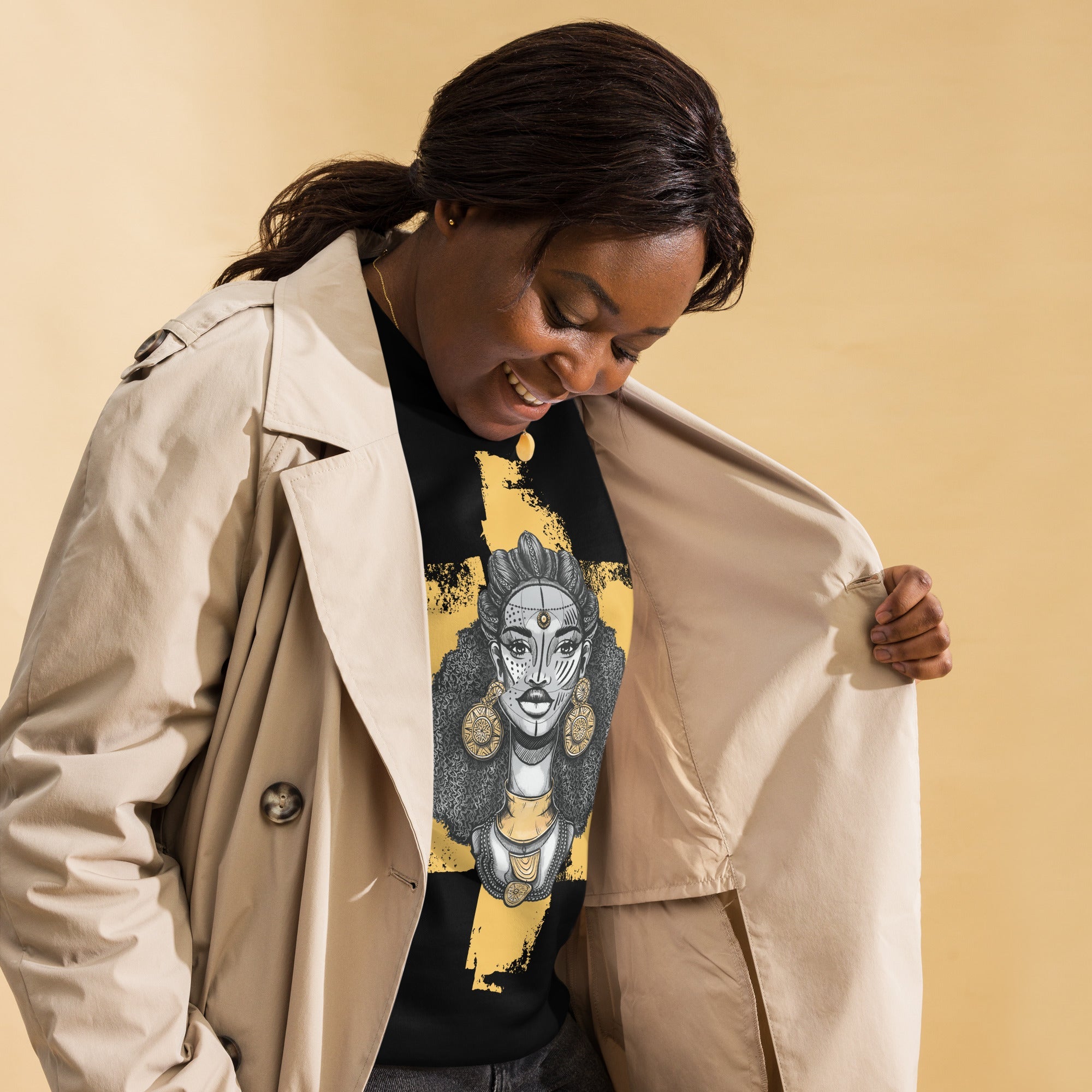 Nubian Queen Premium Sweatshirt - Abate
