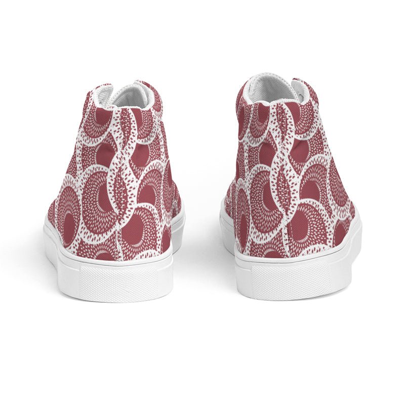 Peacock Hightop Canvas Sneaker - Abate