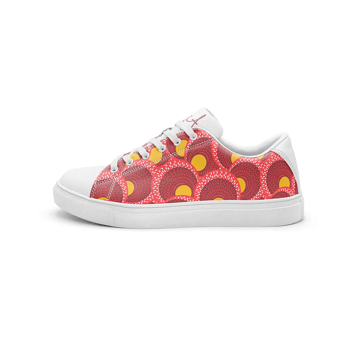 Abate Unisex Okin Low Top | Crimson