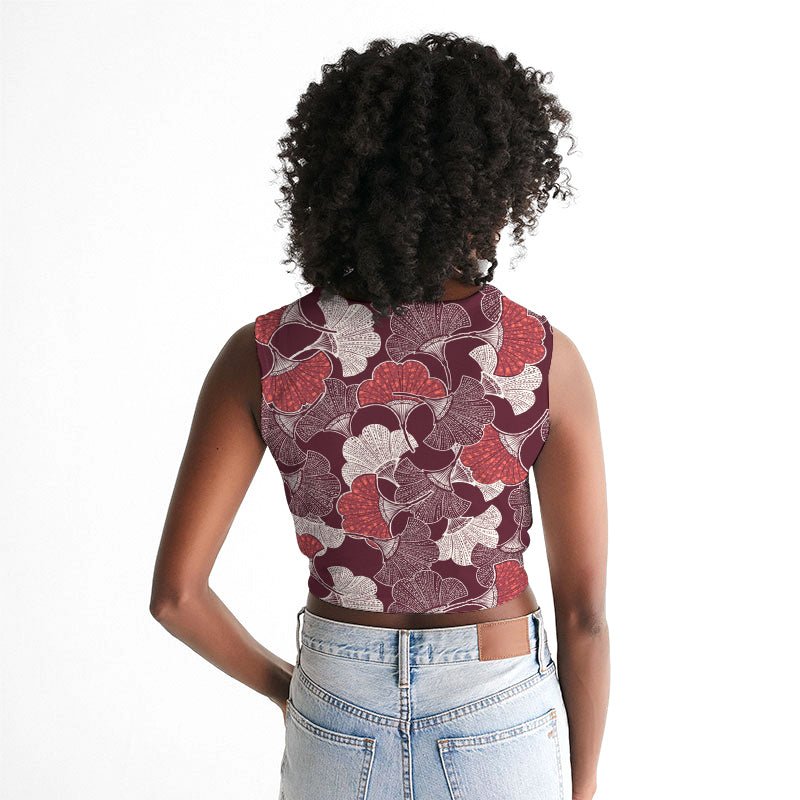 Floral Twist-Front Tank - Abate
