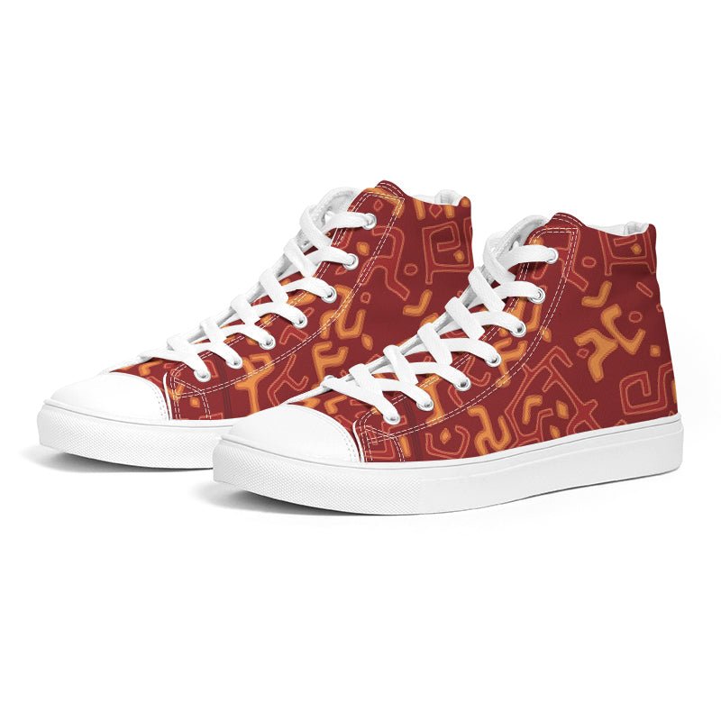 Hightop Canvas Sneakers - Abate Collection